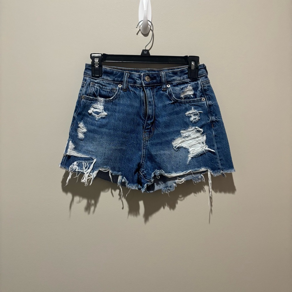 American Eagle Outfitters Distressed Denim Shorts